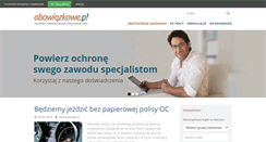 Desktop Screenshot of posrednik.obowiazkowe.pl